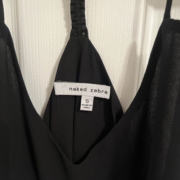 Naked Zebra Hi-Low Blouse size s - Picture 7 of 7